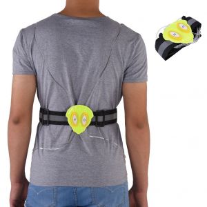 Gilet De Securite Reflechissant A Led, Veste Legere En Fibre Pour La Course A Pied Nocturne En Exterieur Et Le Cyclisme (Jaune) - Neuf