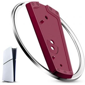 Kal-Support Vertical Pour Ps5/Ps5 Slim/Ps5 Pro, Accessoire De Jeux Vidéo, Support Ps5 Pro, Support En Acier Inoxydable Abs, Offre Stabilité Et Dissipation De La Chaleur, Support Vertical Pour Console - Neuf