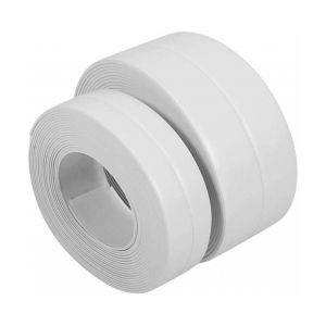 Bande d'&eacute;tanch&eacute;it&eacute; imperm&eacute;able de 22 mm pour &eacute;vier de cuisine ou de salle de bain, 3,2 m, blanche. - Neuf