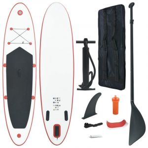 Ensemble De Planches Sup Gonflables Rouge Et Blanc - Neuf