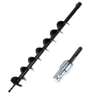 VornixorSarlshopPerceuse de terre 80 mm avec SDS Plus &iquest; Forets pr&eacute;cis, haute stabilit&eacute; et longue dur&eacute;e de vie - Neuf