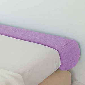 Coussin De Lit Rond Coussin Doux Cylindrique Coussin Canap&eacute; Accoudoir Soutien Pour Confortable Grossesse Sommeil Protection De Chevet (10x40cm Beige) - Neuf