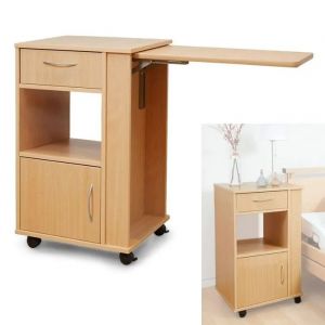 Table de chevet avec plateau Table de lit Divit NT2 - Neuf