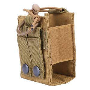 Pochette De Rangement En Nylon Leger Pour Bouteille D'eau Militaire, Compatible Avec Le Systeme Molle (Kaki) - Neuf
