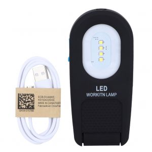 Hjlian Lampe De Poche Led Portable Rechargeable D'exterieur Avec Crochet Pour Tente, Lampe D'inspection Pour Camping Et Chasse - Neuf