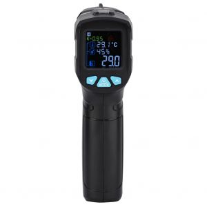 Thermometre Infrarouge Numerique Portable Sans Contact Ir01d (Pile Non Incluse) - Neuf