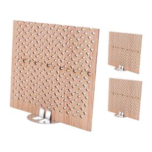 3pcs 2.75x2.36 Pouces M&egrave;ches De Bougie En Bois Pour Bougie De Bricolage - Neuf