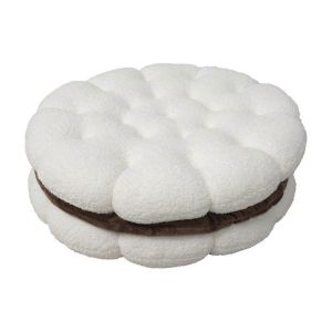 Coussin Rond Coussin De Sol En Peluche De Biscuit Yoga Meditation Pad-A - Neuf