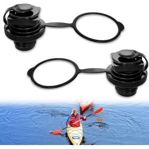 Letnerny-2 Pcs Valve Bateau Pneumatique,Pièces Détachées Et Accessoires Pour La Réparation Des Bateaux,Pneumatiques, Pour Convient Aux Canoës Gonflables, Aux Bateaux Gonflables - Neuf
