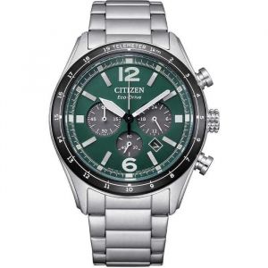 Montre - Acier Vert - Citizen - Ca4654-55x - Neuf