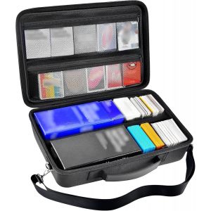 ChenQuanSarl-Étui De Rangement Pour Cartes À Collectionner Pour Plus De 2700 Cartes - Boîtes De Rangement Pour Jeux De Cartes Standard - Support De Voyage Compatible Avec Jcc / Pour Topps Baseball Sp - Neuf