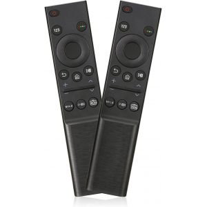 VornixorSarlshop-Lot de 2 t&eacute;l&eacute;commandes universelles pour Samsung Smart TV, BN59-01358B T&eacute;l&eacute;commande de rechange pour Samsung QLED UHD SUHD HDR LCD LED HDTV Frame Curved 4K 8K 3D Smart TV - Neuf