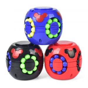 Puzzle arc-en-ciel magique, jeu de réflexion, balle anti-stress - Neuf