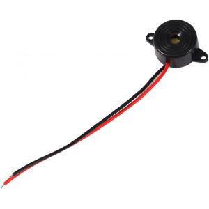LETNERNY-Buzzer Électronique Dc 12V, 3-24V Piezo Electronic Tone Buzzer Alarme Sondeur Son Continu Longueur De Câble 100Mm - Neuf