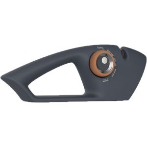 Teppd-Aiguiseur De Couteaux 5 En 1 Professionnel - Pierre En Carbure De Tungst&egrave;ne & C&eacute;ramique, Syst&egrave;me D'aff&ucirc;tage Pr&eacute;cis Pour Couteaux De Cuisine/Ciseaux, Design Anti-D&eacute;rapant Gris Anthracite - Neuf