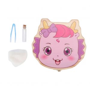 Boite De Collecte Des Premieres Dents De Bebe, Boite De Rangement Pour Dents De Lait Et Dents De Lait (Rose) - Neuf