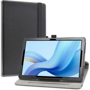 Pour Doogee U9,Slim Pu Cuir Etui Et Pliable Stand Folio Coque Couverture Pour Doogee U9 / Doogee U10 Pro Android Tablette 10.1 Pouces 2023,Noir - Neuf