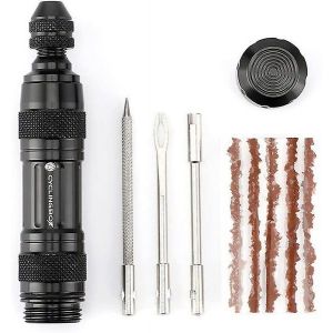 Kit De Réparation De Pneus Tubeless Ultime Pour Vtt Et Vélos De Route - Solution Rapide Pour Les Crevaisons, Léger Et Durable, Facile À Utiliser ! - Neuf