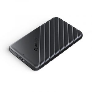 Orico Boîtier 2.5' HDD / SSD, 5 Gbps, USB 3.0 (Noir) (2.5"), Boîtier pour disques durs, Noir - Neuf