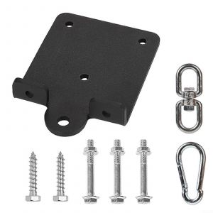 Support De Sac De Boxe Robuste, Fixation Murale, Crochets Pour Sacs De Sable D'entra&icirc;nement, Support De Sac Pivotant A 360&deg; - Neuf