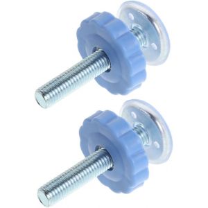 2 Pi&egrave;ces Accessoires De Barri&egrave;re De S&eacute;curit&eacute; Pour Gar&ccedil;on Fille Vis Fixation Pour Porte Gar&ccedil;on Fille Vis M&eacute;talliques Ajustables Sans Per&ccedil;age Garde &Agrave; Maison Escalier Et - Neuf