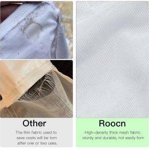 Sacs Filtre Pour Nettoyeur De Piscine 2 Pieces Sacs Filtre En Maille Nylon Fermeture Eclair 360 Degres Compatible Polaris 280 480 Compatible K13 K16 - Neuf