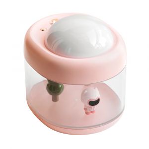 Projecteur d'étoiles, humidificateur, rechargeable par USB, nuit silencieuse - Neuf