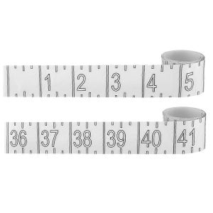 72 pouces poisson mètre ruban imperméable poisson règle autocollant autocollant clair auto-adhésif poisson règle pour B - Neuf