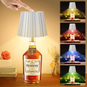 Kalsw-Lampe De Bouteille,Sans Fil Lampe De Bouteille 16 Couleurs Rgb Dimmable Contrôle Tactile Bouchon Bouteille Led,Douille Pour Bouteille Sans Fil Pour Restaurants Et Bar Intérieur Et Extérieur - Neuf