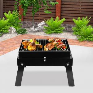 HJLIAN Barbecue de camping exterieur, barbecue portable pliable - Neuf