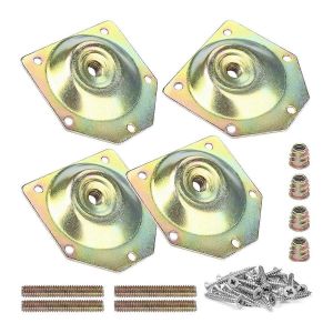 Plaques de montage de pieds,Plaques de fixation de pieds de meubles - Neuf