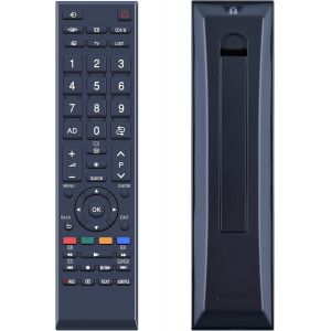 Replacement Remote Control Ct-90420 For Toshiba Led Smart Tv Ct-90420 32Rl938 32Rl933G 32Rl938F 32Rl938G 32Rl939G 32Sl970G 40Rl933 40Rl938 40Rl938F 40Rl9 58 B 40Sl9 32F - Neuf
