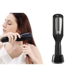 Tondeuse &Agrave; Pointes Fourchues Avec Technologie Lumi&egrave;re Bleue Et Syst&egrave;me &Agrave; Double Lame Pour Tous Types De Cheveux - Noir - Neuf