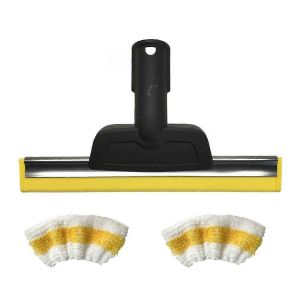 Pour nettoyeur vapeur Karcher Easyfix SC2 SC3 SC4 SC5 CTK10 CTK20, brosse ronde, buse de fenetre, grattoir, Stea - Neuf