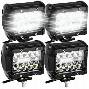 Mocna Lampa Robocza Led 90w Halogène Samochodowy Reflektor Szperacz 12v 24v - Neuf