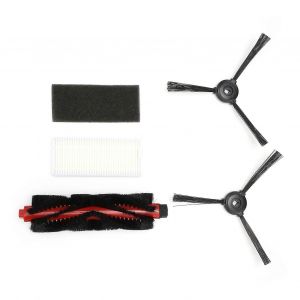 Kit de remplacement de filtre de brosse latérale de brosse principale adapté aux pièces de balayeuse Lefant M200 / M201 / M520M / M571 / T700 - Neuf