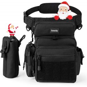 Cauc-Sac De Jambe Polyvalente - Sacoche De Cuisse P&ecirc;che Banane Molle Tactique Militaire, Sac Banane Multifonctionnel Imperm&eacute;able Pour Ext&eacute;rieur Moto Voyage Chasse Randonn&eacute;e Escalade - Sac &Agrave; Outils - Neuf