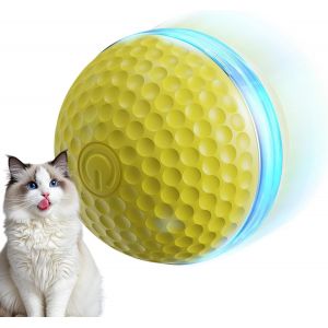 KAL-Jouet Pour Chat Avec Balle Mobile Automatique U2013 Balle Sauteuse Intelligente, Rechargeable, 2 Modes, Jouet Intelligent Pour Chaton De Petite, Moyenne Et Grande Taille - Neuf