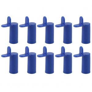 Lot De 10 Supports De Queues De Billard, Support De Tete De Pont, Cadre De Queue De Billard (Bleu) - Neuf