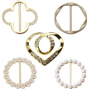 Kjdal-Lot De 5 Broches Élégantes Pour Vêtements Pour Femme-Pour Robe De Mariée - Neuf
