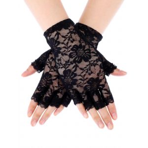 Femmes Dentelle Mitaines - De La Crème Solaire Poignet Des Gants Pour La Mariée Et Les Événements De La Soirée - Neuf