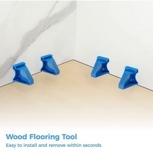Lot de 20 entretoises de sol 2 en 1 pour sol stratifié, pour pose de planches de vinyle, bois stratifié, bois d'ingénierie, bambou et carrelage - Neuf