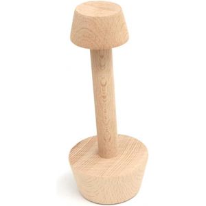 KAL-Doseur De Tartelettes Aux ?ufs, Double Face, Poussoir De Pâtisserie En Bois, Outil De Cuisine De Mise En Forme De Gâteaux, Outil De Cuisson De Pâtisserie (Comme Montré) - Neuf