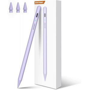 Stylet Pour Ipad 2018-2025, 15mins Full Charge & Palm Rejection, Stylet Haute Pr&eacute;cision Pour Ipad Avec Aspiration Magn&eacute;tique Pour Ipad 6-11, Air 3-5/M2/M3,Pro 11/12.9"" /13"" M4, Mini 5-6 - Neuf