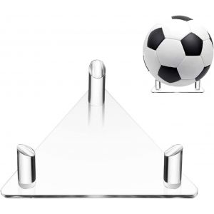 Acdsgd-Support De Ballon De Football,Foot Pr&eacute;sentoir,Support Ballon Basket, Support Ballon Foot, Universel Support Ballon Rugby Support Pr&eacute;sentoir Socle Ballon Base De Ballon Acrylique Pour Ecole Maison - Neuf