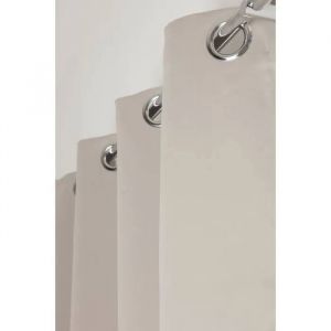 Rideau Occultant - Marque - Mod&egrave;le - Uni - Taupe Clair - Lourd - Solide - Neuf