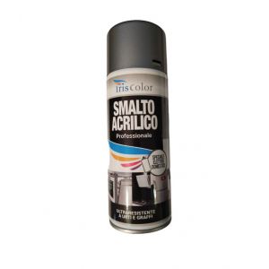 IRISCOLOR SMALTO ACRILICO SPRAY PAINT AEROSOL 8057018535286 ALUMINIUM ELECTROMENAGER PEINTURE DECORATION FOUR REFRIGERATEUR CUISINE MAISON ART 400 ML RENOVER RENOVATION COMASOUND KARTEL CSK ONLINE - Neuf