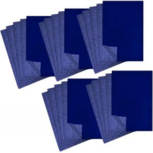 Chenquansarl-Lot De 50 Feuilles De Papier De Transfert, Papier Calque, Papier Carbone À Dessiner, Papier Calque A4, Papier Bleu À Écrire, Bricolage, Artisanat, Papier De Transfert, Papier Calque, Pap - Neuf