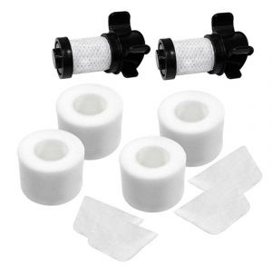 Filtre 2x + 4 Pack Compatible pour Ionflex Duoclean Vacuum Ic205 If100 If150 Si160 Si170 Si180 Si251 - Neuf