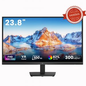 Écran PC 24 pouces KTC H24B9 ¿ Moniteur VA 100Hz Full HD, contraste 4000:1, sRGB 99%, faible lumière bleue, HDMI/VGA - Neuf